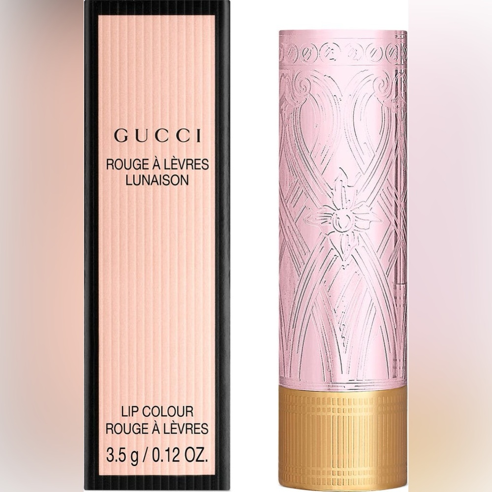 Gucci Velvet Lipstick Limited Edition #505 Janet Rust (Sparkly Red) - Picture 8 of 15